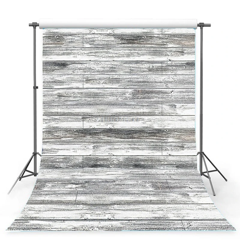 

SHUOZHIKE Thin Cloth Photography Backdrops Props Flower Landscape Wooden Planks Floor Photo Studio Background ZL-99