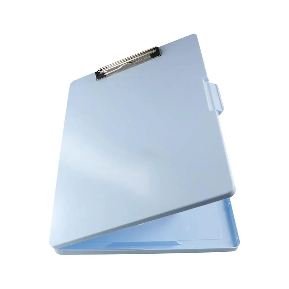 

Папка для файлов формата А4, пластиковая коробка для хранения тестовой бумаги ярких цветов с прочным металлическим зажимом, блокнот для студентов