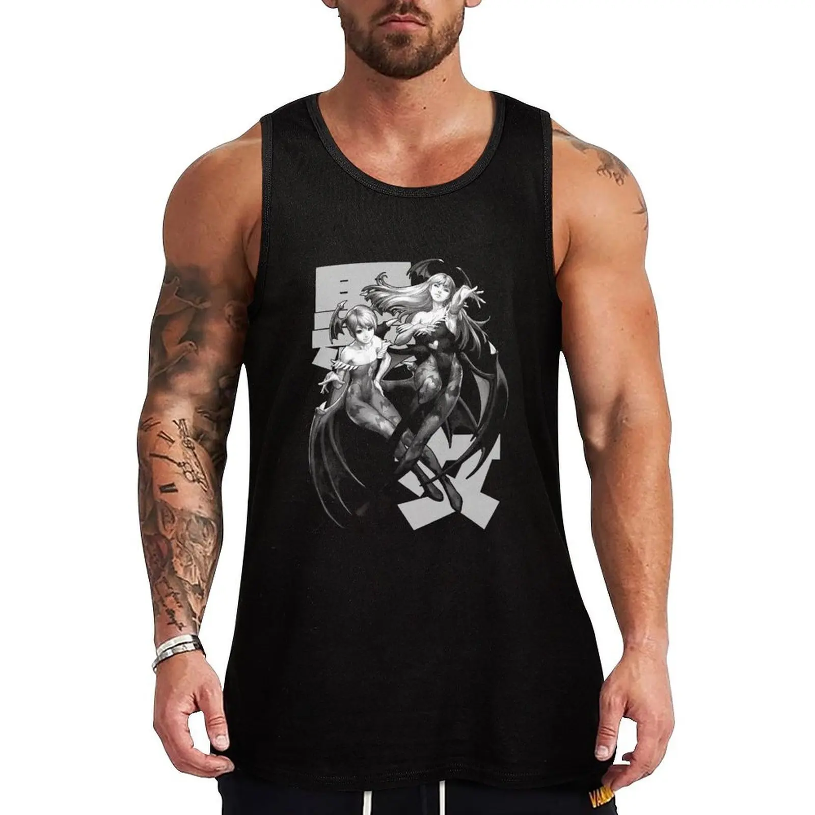 Dark Girls (white) Tank Top Lightweight Sleeveless T Shirt Basic Casual Top