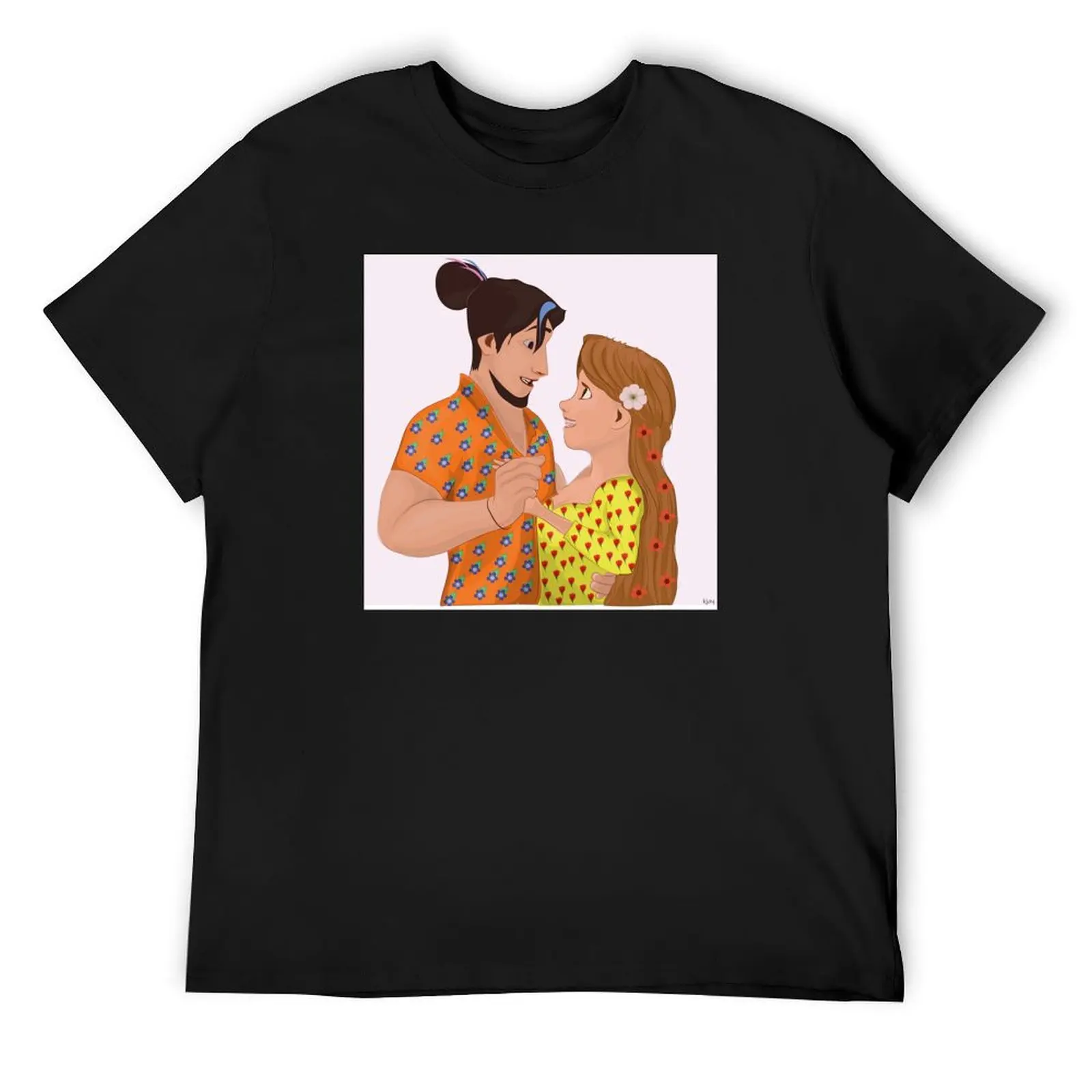 

Rapunzel art T-Shirt korean fashion graphics Aesthetic clothing anime stuff vintage t shirt men