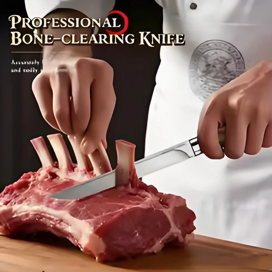 1/2/3-piece Meat Cutting Knife Set -M390 Stainless Steel 62HRC Ultra-sharp Blades Suitable For Cutting Fruits And Butchers Knife - view 5