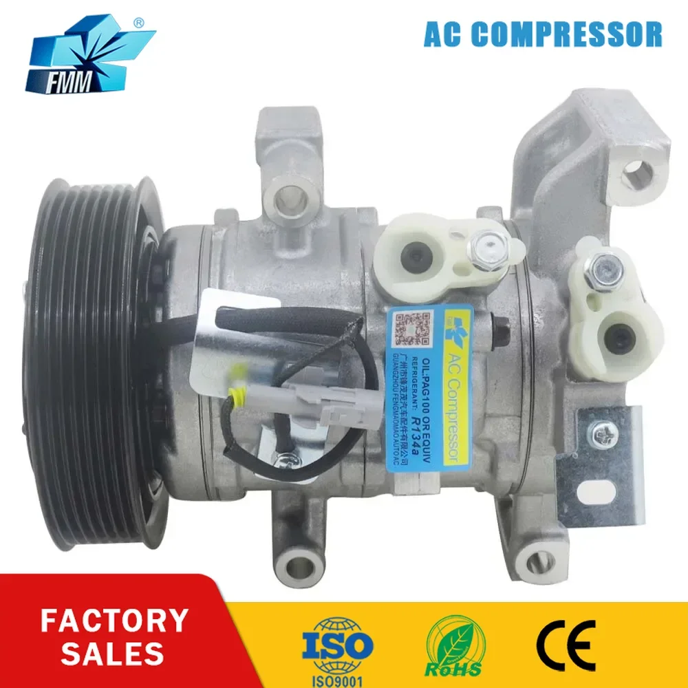

12V 10SRE11C A/C AC Compressor for TOYOTA Vigo GR Hilux 88320-0K660 88320-0K520 88320-0K550 88320-0K580 88320-0K590 88320-0K670