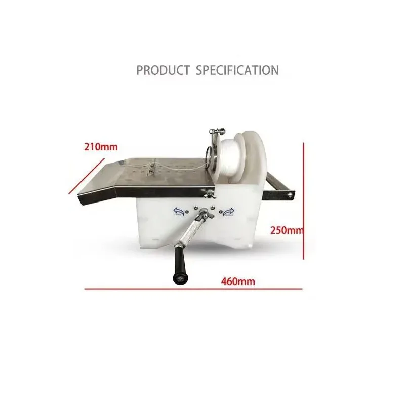 Hand-cranked Automatic Food Material Portable Manual Sausage Twisting Machine Sausage Knotting Tying Binding Linker Machine