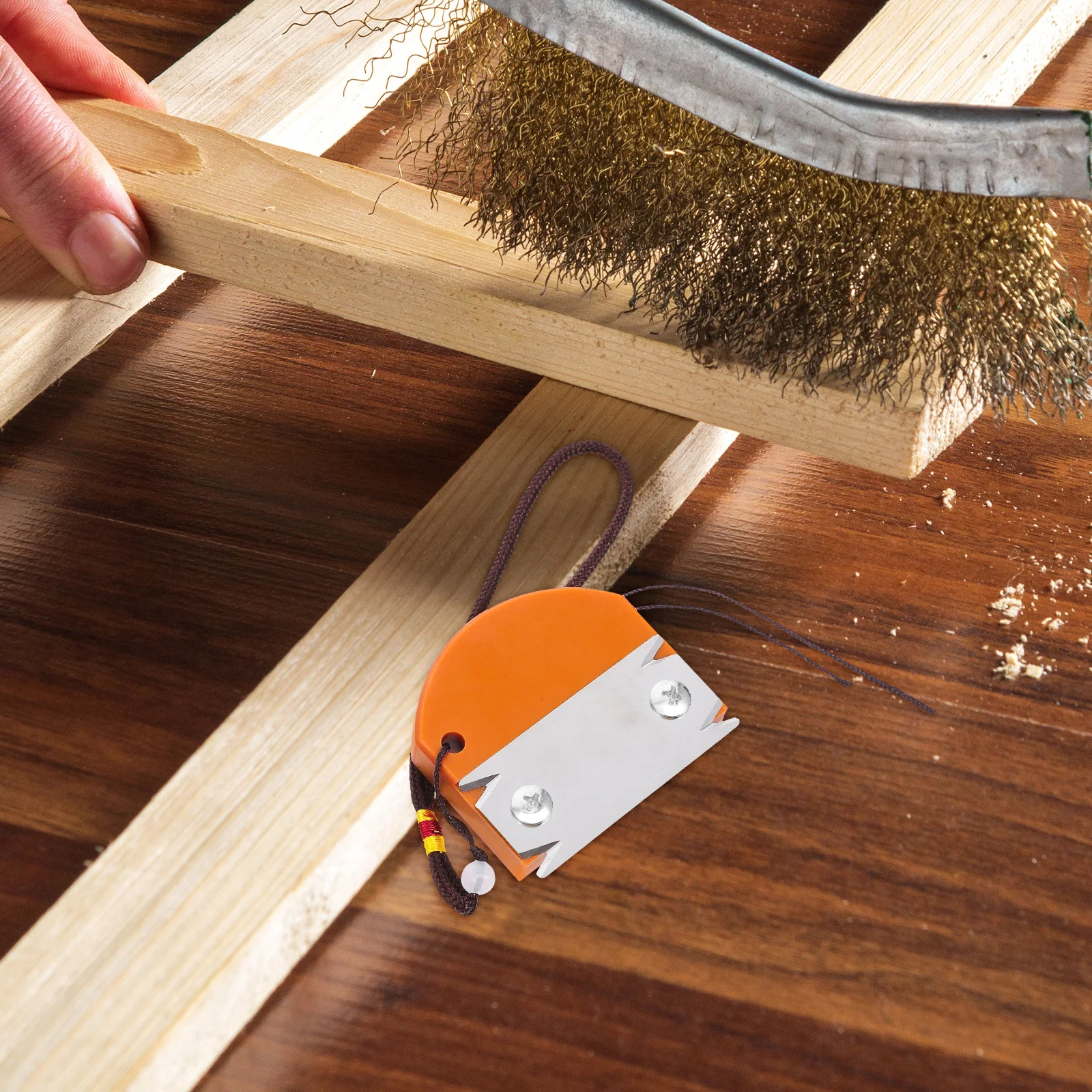 

Wood Edge Trimmer Multi Functional Hand Tool for Precision Chamfering Deburring and Edge Finishing in Woodworking Applications