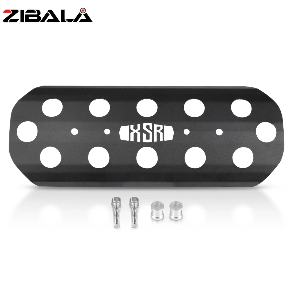 لياماها XSR155 XSR 155 2019-2020-2021-2022-2023 2024-2025 دراجة نارية العادم درع غطاء الحرارة العادم الأنابيب تحطم حامي #6