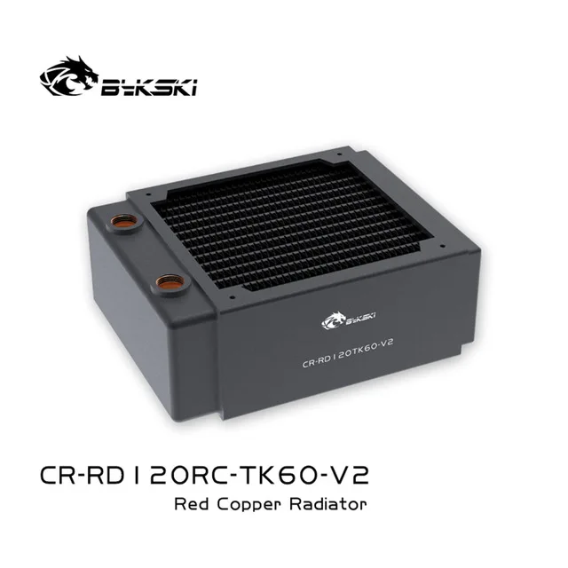 Bykski CR-RD120RC-TK60-V2 60mm RC Series High-Performance Water-Cooled Heat Exchanger 120 Water Cooling Radiator