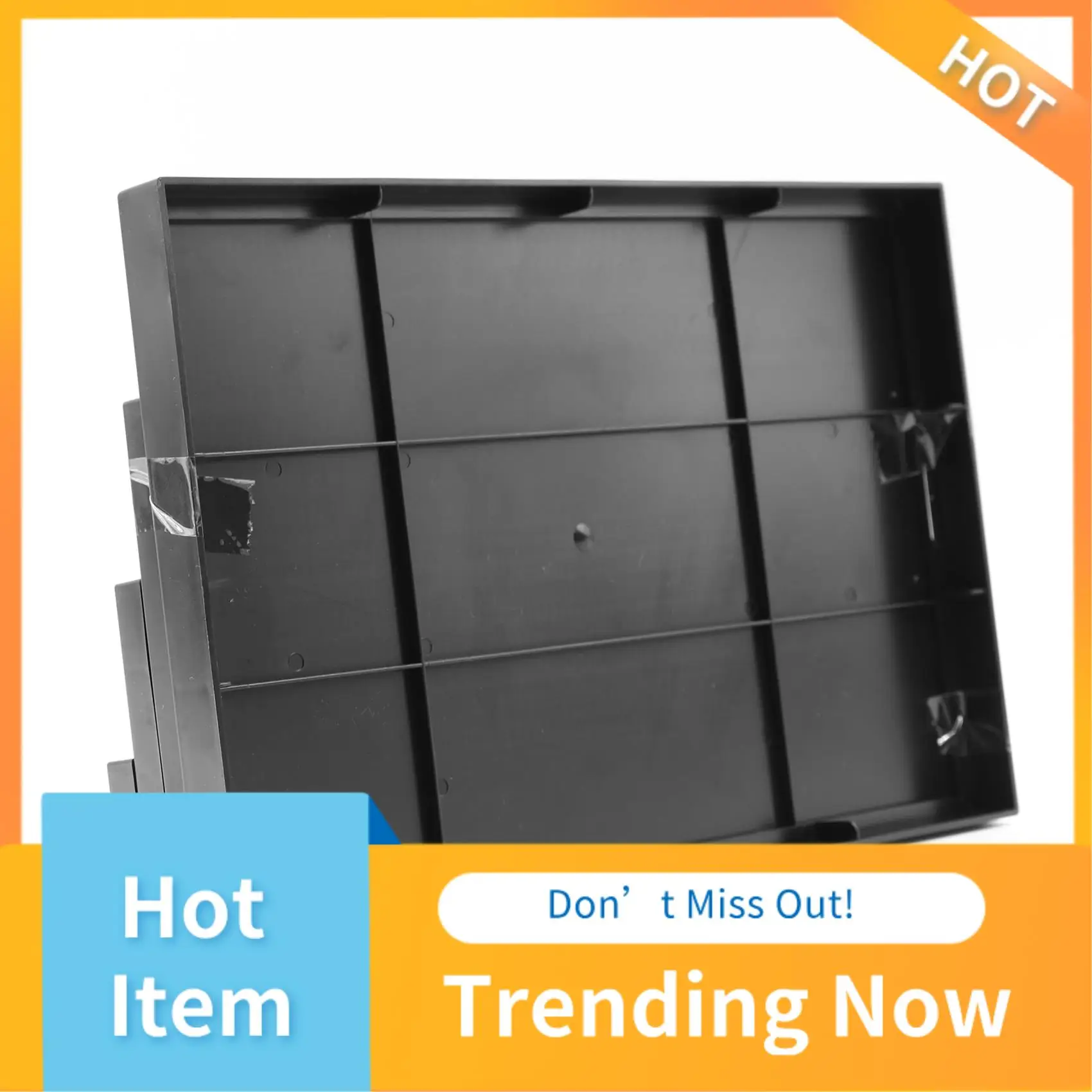 

A13I-Acrylic Dustproof 4-Step Display Box With Black Base,Fits Anime Figures Doll Blocks Model Display Collection Box