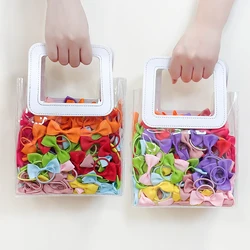 5/10/20pcs feste Schleifen elastische Haar bänder Kinder Mädchen kleines Gummiband Haars eil Pferdes chwanz halter Kopf bedeckung Baby Haarschmuck