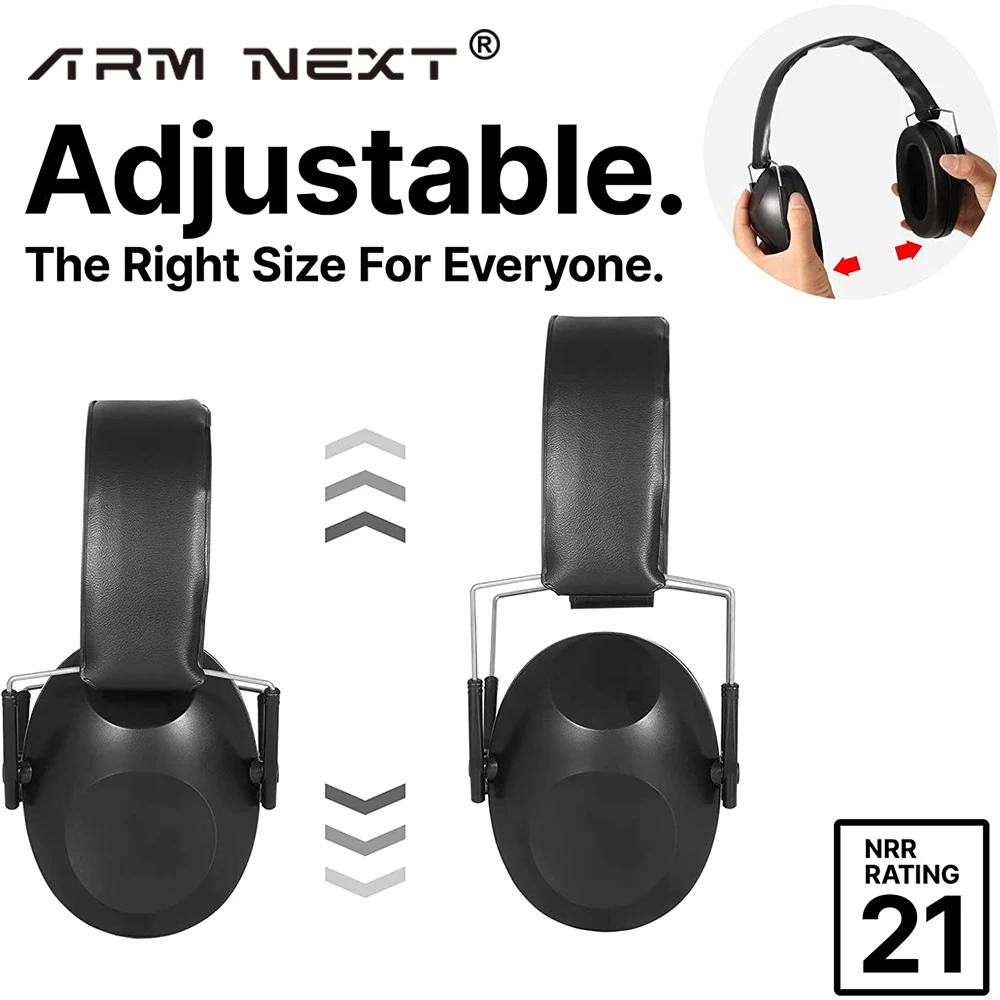 Anti-Noise Ear Plugs Tactical Hunting Folding Ear Defenders Ear Protector Ear Muff Hearing Protection Soundproof For Shooting