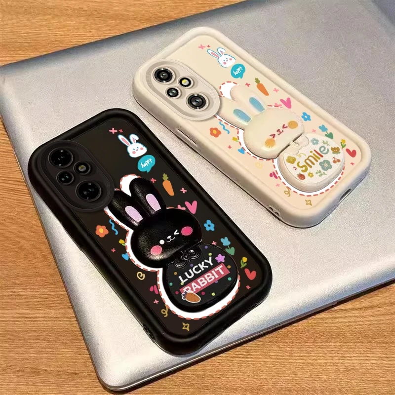 

200 Чехол-браслет с милым кроликом и небесным глазом для Honor 200 200 Lite 200 Pro 50 6Lite X9C 90 X40 9XPro Magic 50SE 6Pro 7Lite Cover