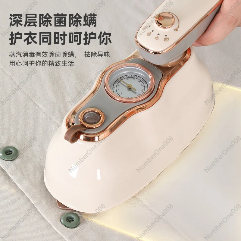 เครื่องรีดผ้าไอน้ำแบบพกพา แรงดันไฟฟ้าคู่ กำลังไอน้ำทรงพลัง สำหรับขจัดรอยยับบนเสื้อผ้า เหมาะสำหรับการเดินทางและใช้ในบ้าน ร้อนเร็วใน 30 วินาที