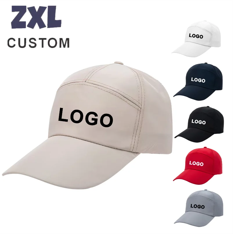 Quick-drying Cap Peaked Cap Retro Baseball Cap Sun Protection Outdoor Sports Group Gathering Activity Work Hat Custom Logo Print