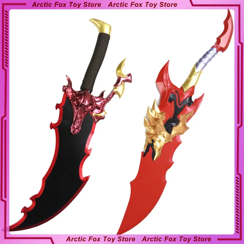 Figurka anime Cacar Fang Knight Killer, 65 cm, bambusowy obwód, ABS, rekwizyty do cosplayu, dekoracja na biurko, ozdoby, prezent urodzinowy, zabawka