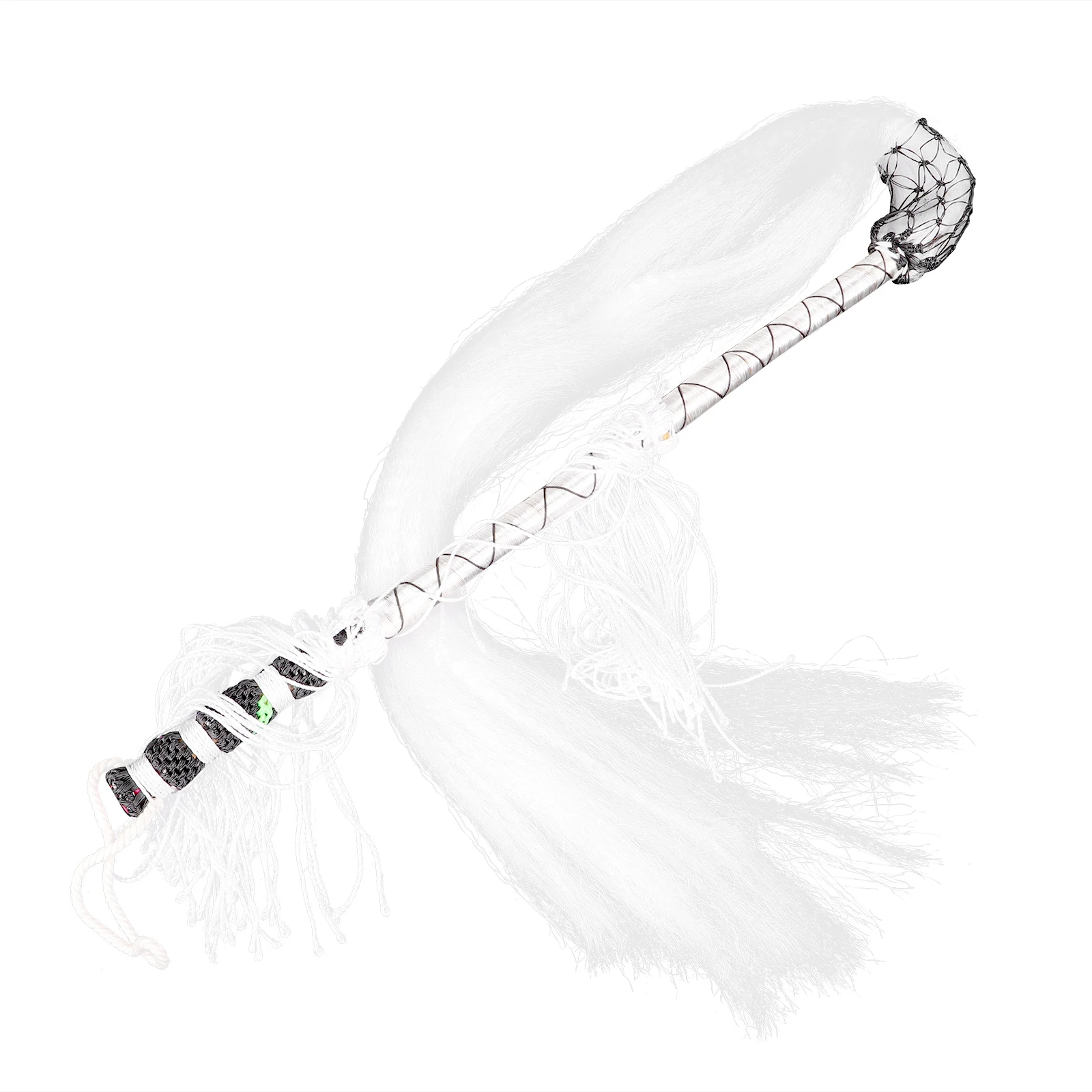 

Tai Chi Whisk Genuine Faux Horsetail Lightweight Stick Compact Storage Decorative Stage Performance Chinese Martial HORSE