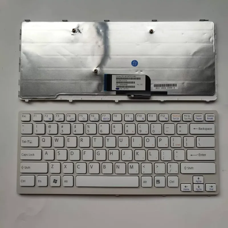Teclado de substituição para laptop Sony VAIO VPC-CW VGN-CW CW28EC CW2S3C