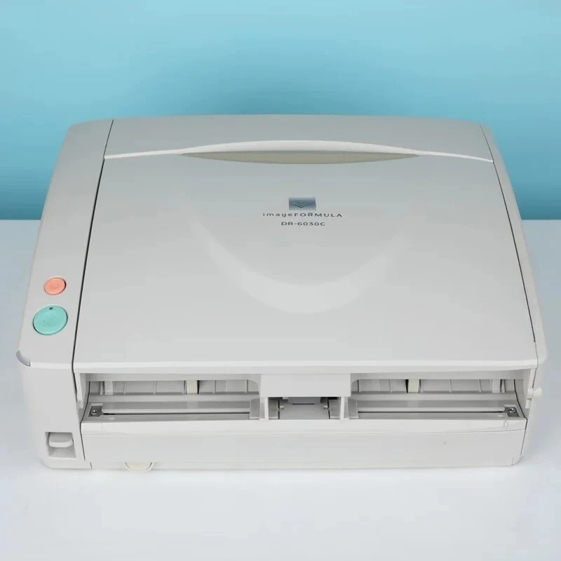 High-Speed Automatic Scanner DR-6030C A3 Double-Sided Colorful High-Definition Documents USB Interface White 600*600dpi