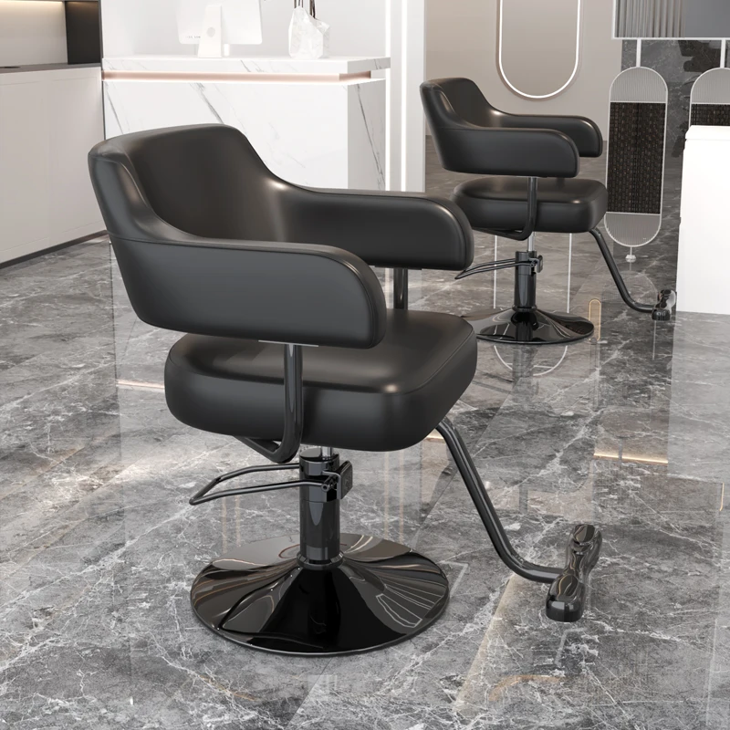 

Modern simple rotating liftable chair barber chairs salon chair hairdressing chairs for salon nails Barber armchair Furniture