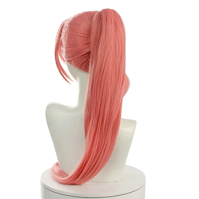 

zizi 2025 L-email SK8 the Infinity Cherry Blossom SK8 Kaoru Cosplay Wig Pink Long Ponytail Heat Resistant Synthe