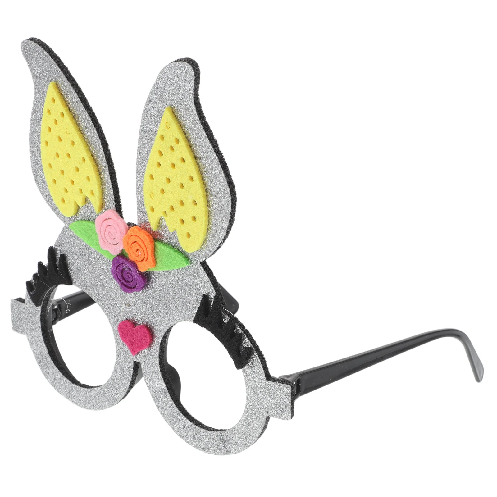 

Easter Bunny Eyeglasses Cute Lightweight Party Favor Kids Adults Holiday Costume Animal Mask Photo Booth Decor
