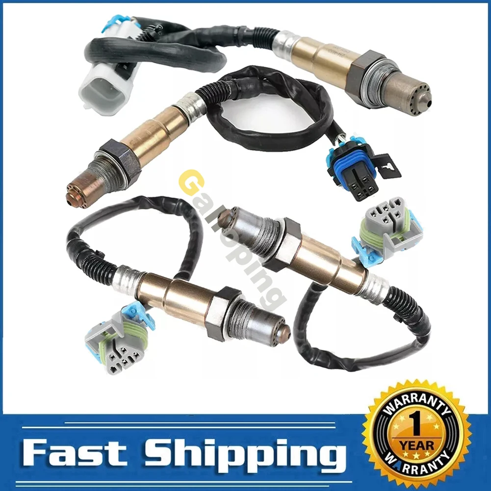 

4X O2 Oxygen Sensor For 2010 - 2015 Chevrolet Camaro 3.6L V6 Only fit Auto Trans 4 Wires Lambda Upstream Downstream 234-4441