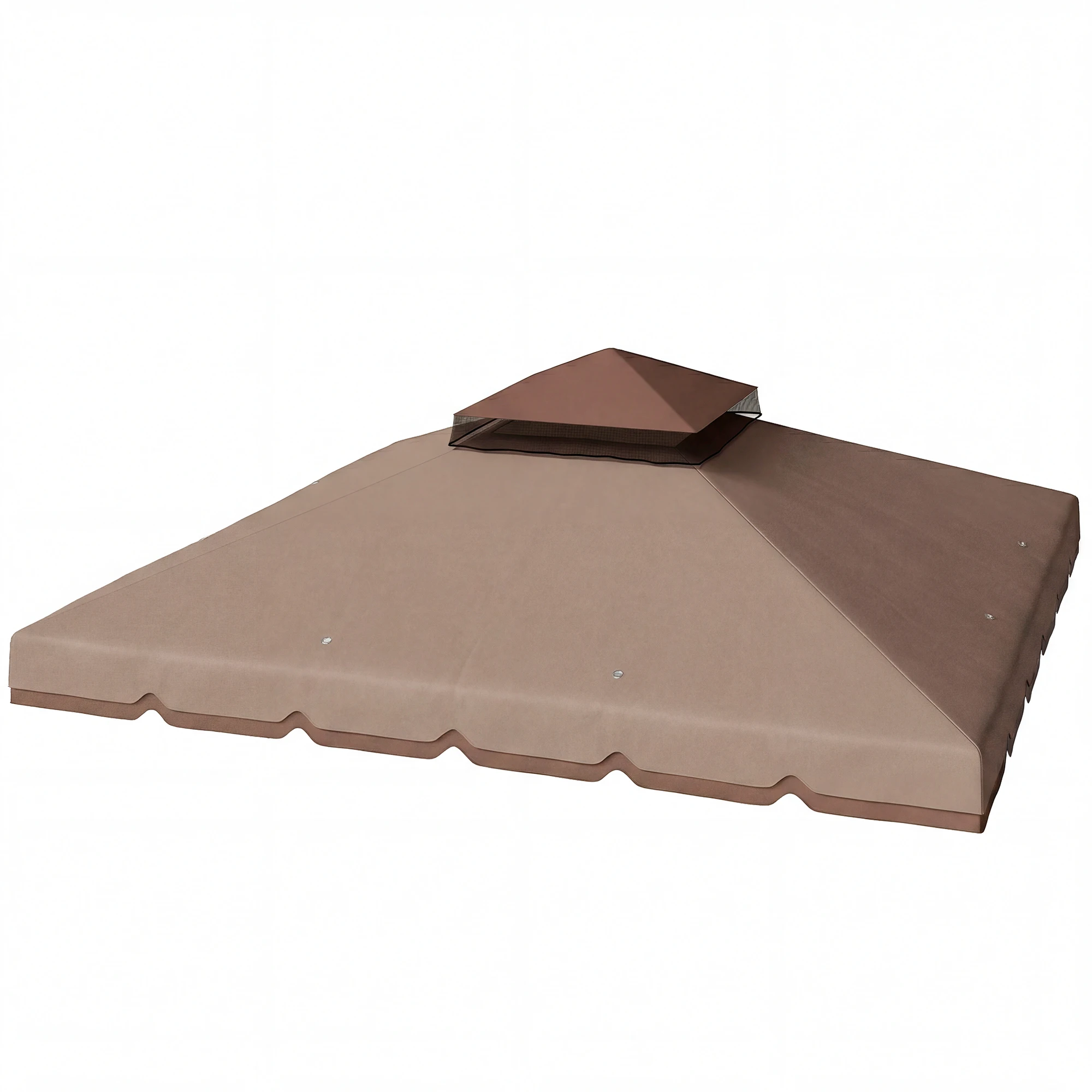 Outsunny Vervangend dak Outsunny Polyester 300X300 cm