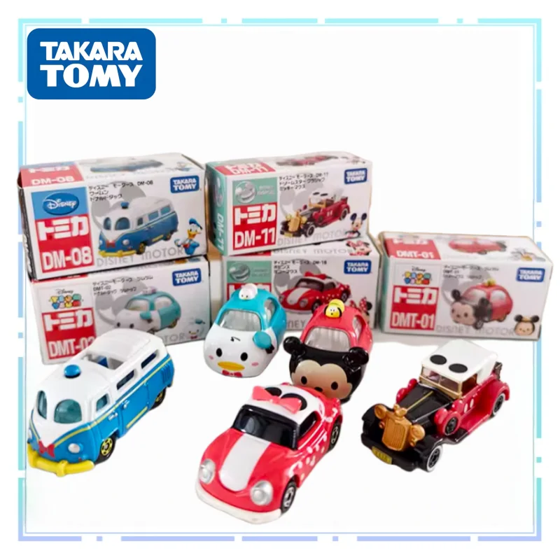 

Модели автомобилей Domica, Дональд Дак Микки и Минни, милые винтажные автомобили из сплава, в наличии, игрушки для мальчиков, праздничные подарки, украшения для рабочего стола