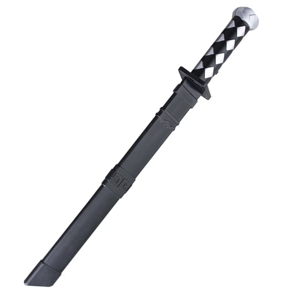 Épée jouet lumineuse résistante à l'usure, Style japonais pour enfants, fête interactive, Cosplay amusant, Design de fissure fraîche, jeu d'halloween