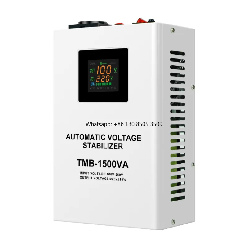 TMB Wall Mounted Electronic AC Voltage Regulator 220V Fully Automatic Household/10KVA Small air Conditioner Refrigerator