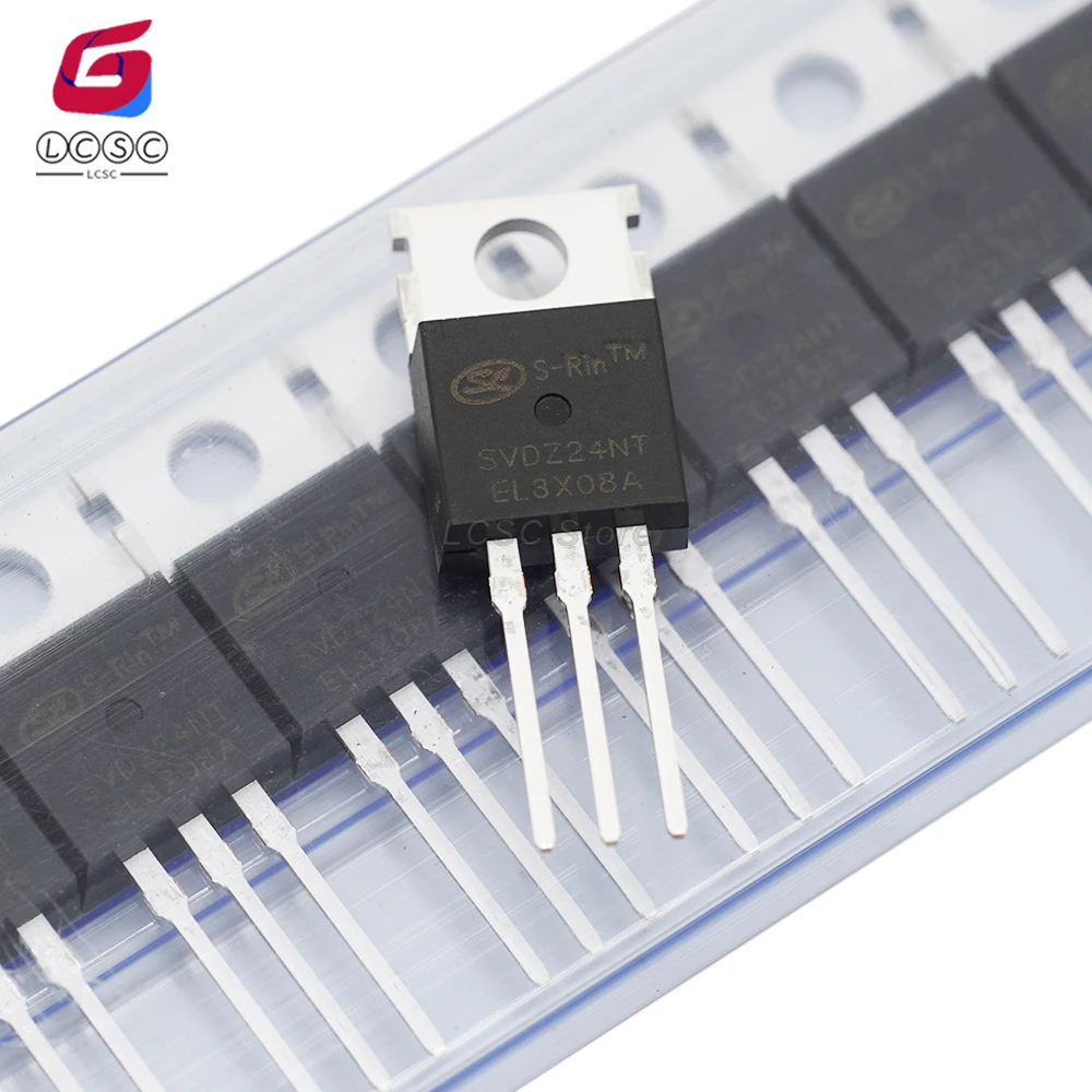 10 Pieces/Lot Original SVDZ24NT TO-220 Transistor 55V 17A N-Channel Enhanced field-effect Power Transistor MOS SVDZ24NT