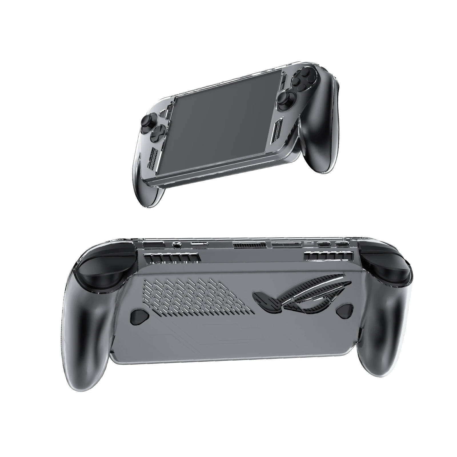 Shockproof Transparent Case for ROG Xbox Ally/Ally X - Sweatproof Protective Game Console Cover Gaming Accessories