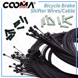 Coated Lubricated Bicycle Brake/Shift Wire Cable and Housing, End Tips, 1 PCS