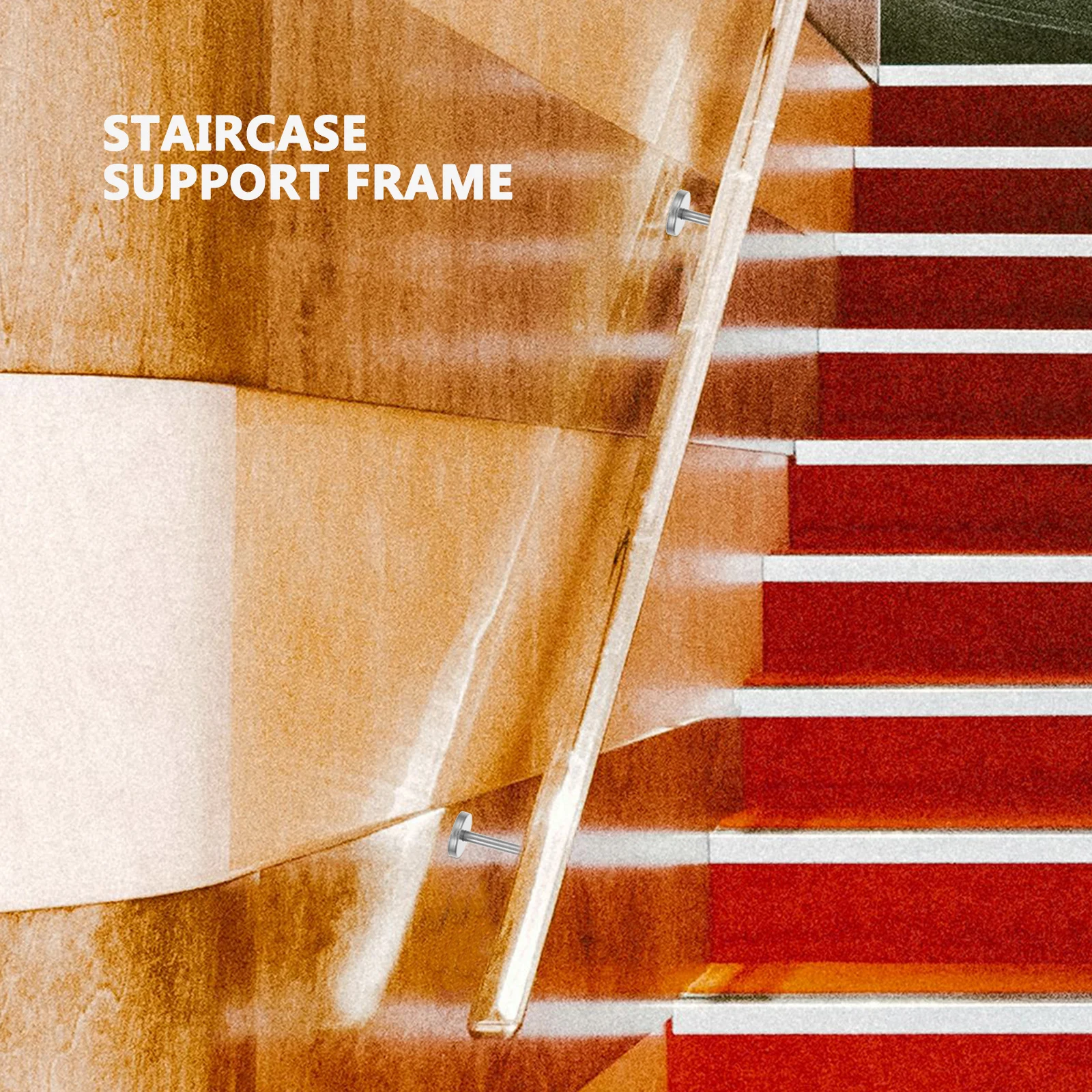 

Stainless Steel Handrail Brackets Adjustable Wall-Mounted Support For Stair Railings Corridor Banister Hardware Fixture