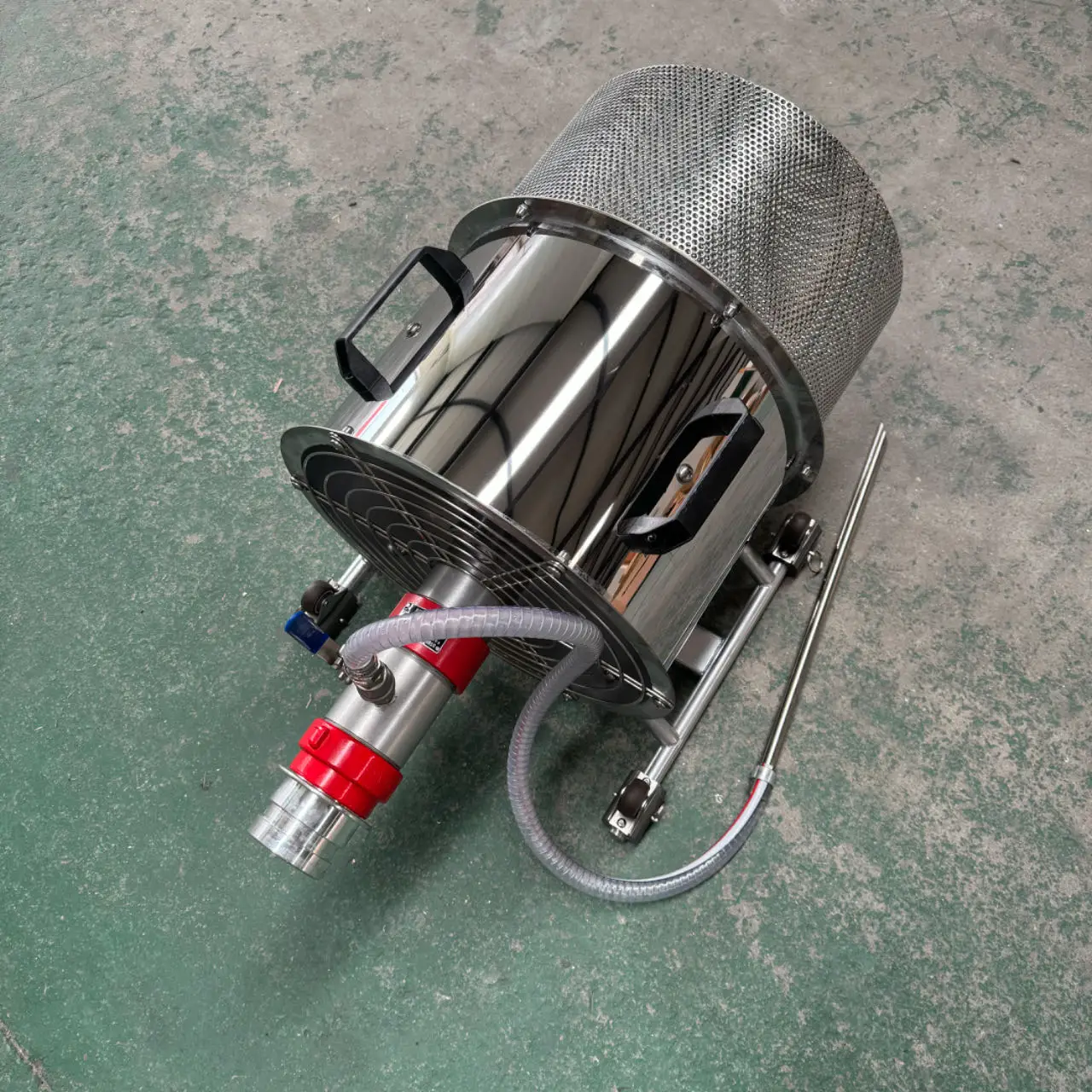 

Foam Expansion Ratio 242 Ratio Flexible High-Expansion Aluminum Alloy Stainless Steel Foam Generator for Oil Firefighting Tools