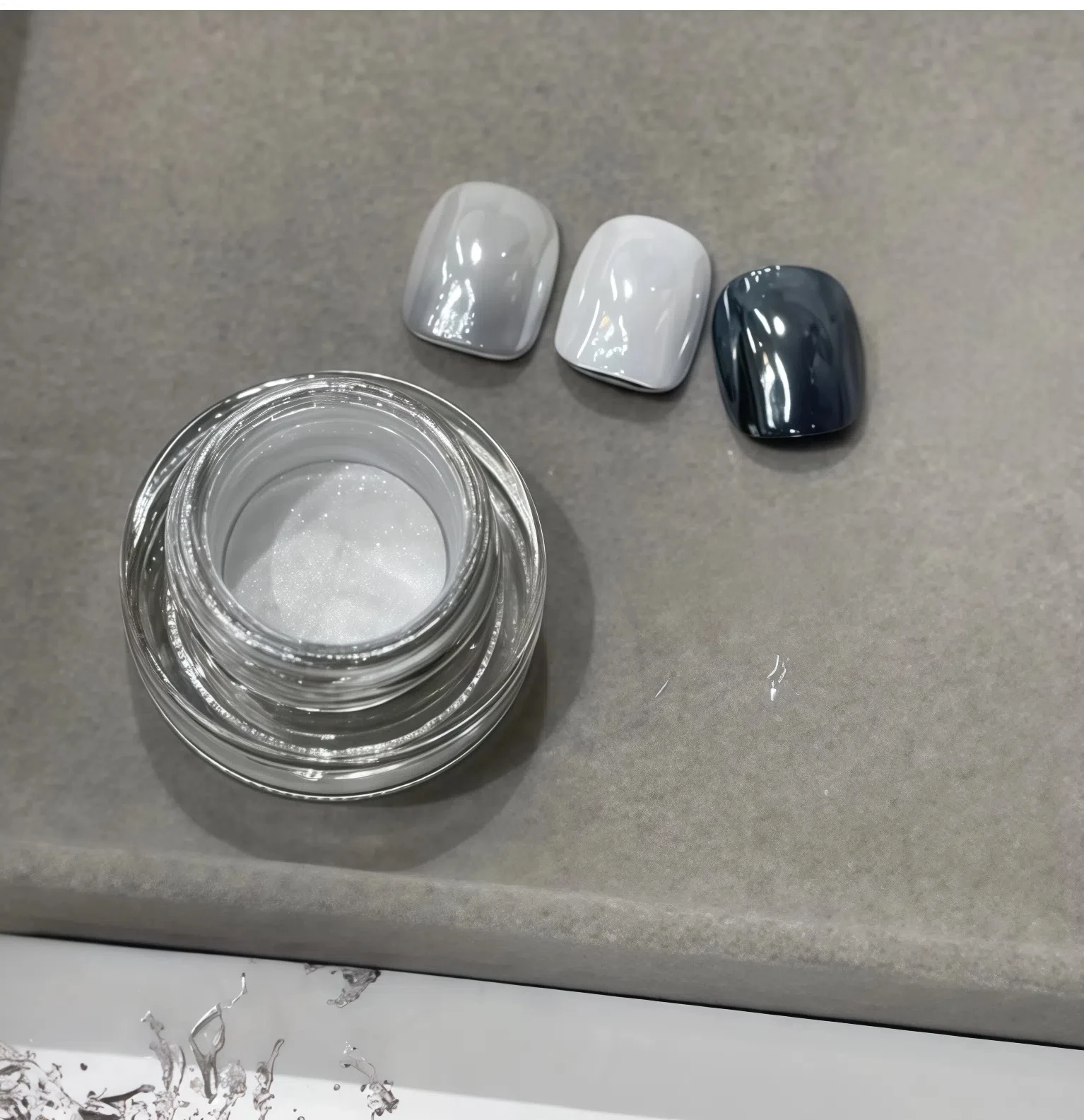 1 /3 قطعة مسحوق أظافر كروم مرآة طلاء مرآة ذهبي وفضي ، طلاء مرآة لؤلؤية ، زينة أظافر ، مستلزمات أظافر ساحرة للأظافر #4