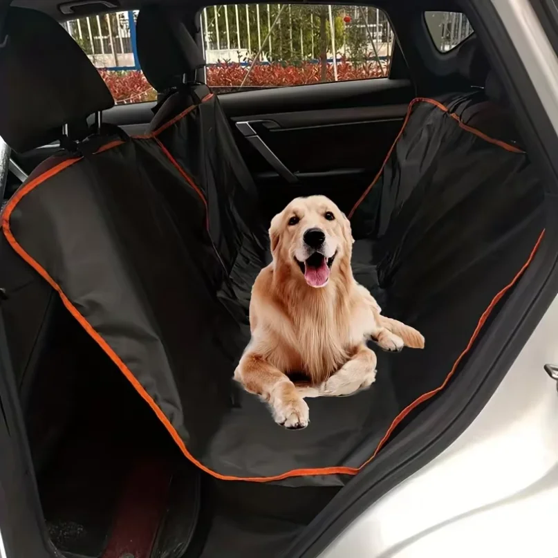 Premium Oxford Cloth Dog Car Seat Cover Durable Waterproof Scratchproof Pet Hammock Cushion Protector for Cars Trucks SUVs