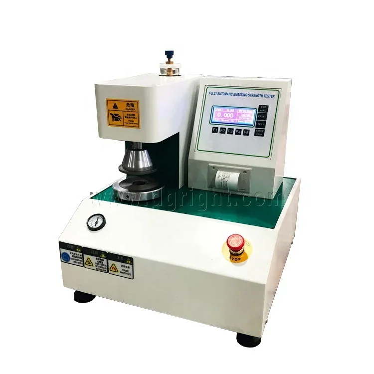 

High Precision Automatic Pneumatic Paper Cardboard Burst Strength Tester Price