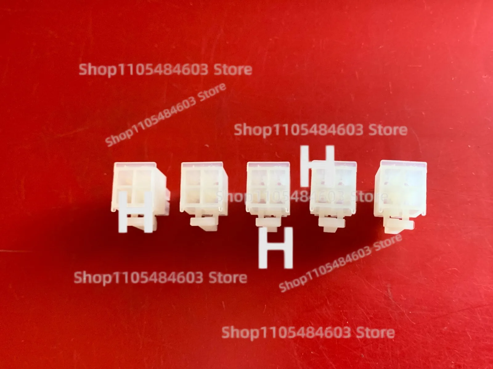 

5x 39-01-2040 FOR MOLEX CONNECTOR RECEPTACLE 4 POSITION DUAL