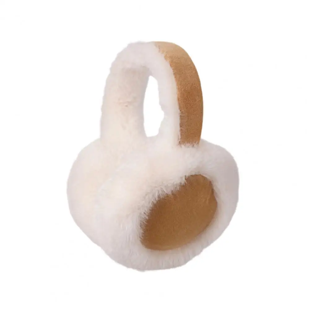 Ear Warmers for Winter Soft Plush Earmuffs Winter Earmuffs for Women Girls Foldable Plush Ear Warmers Soft Faux Fur for Weather