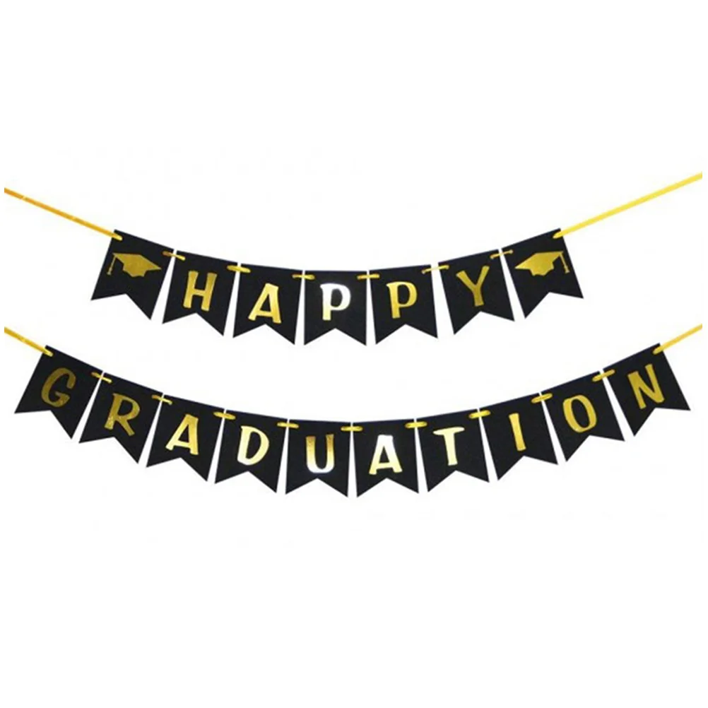 

1Set Graduation Party Banner Hanging Decoration Stylish Creative Graduation Hanging Ornament Photo Prop Decoration