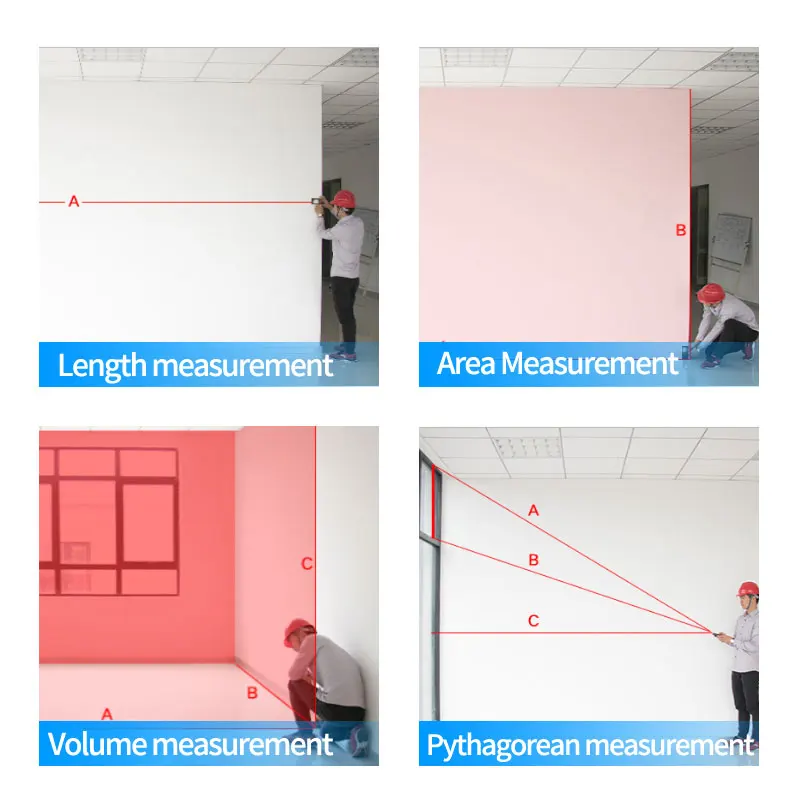 SNDWAY laser dálka měřič 40M 60M 80M 100M 120M dálkoměr trena digitální dosah vyhledávač páska měřit zařízení svrchovaný test nářadí