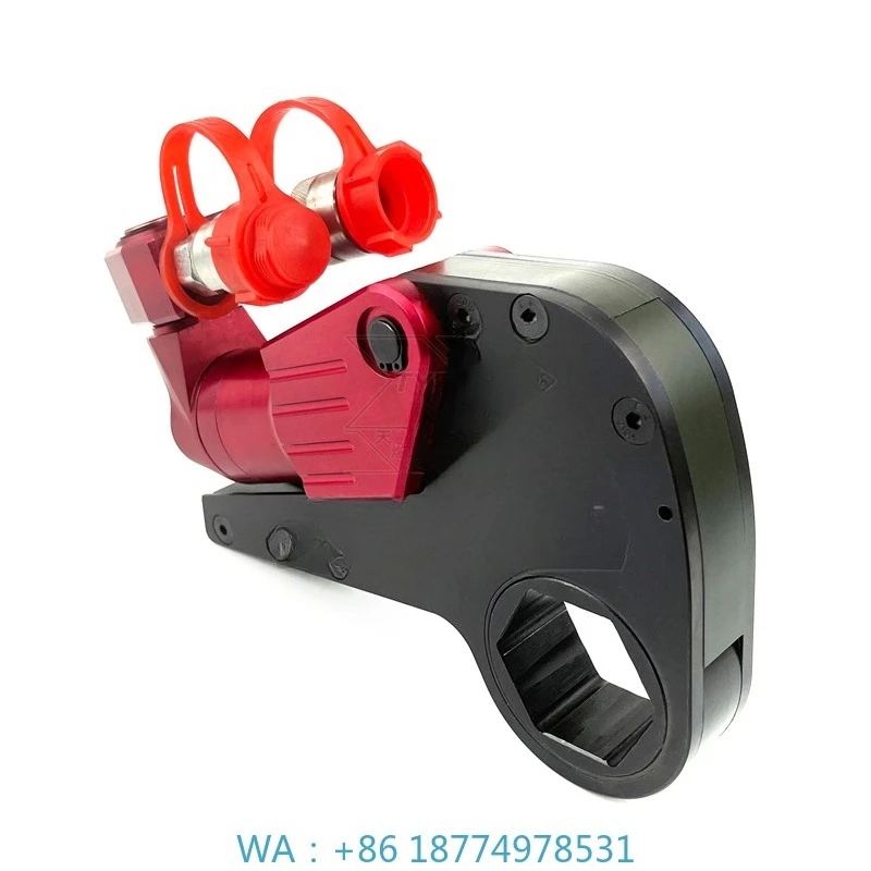ydraulicPremium 70MPa Hydraulic Multiplier 546-5458N.m Hexagon H Torque Wrench with Adjustable Torque Settings