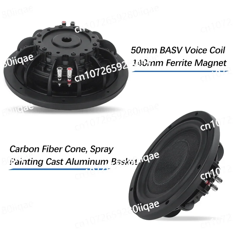 10/12 بوصة مضخم صوت السلبي للسيارة ملف صوتي مزدوج مكبر صوت نقي مكبرات صوت للسيارة قوة كبيرة