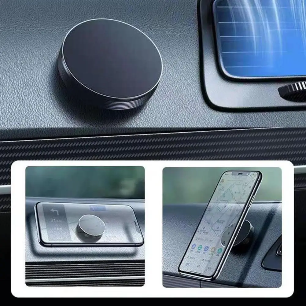 Magnetic Car Phone Holder Universal Car Phone Stand Smartphone Stand Cell GPS Support For IPhone 15 14 13 Mi 