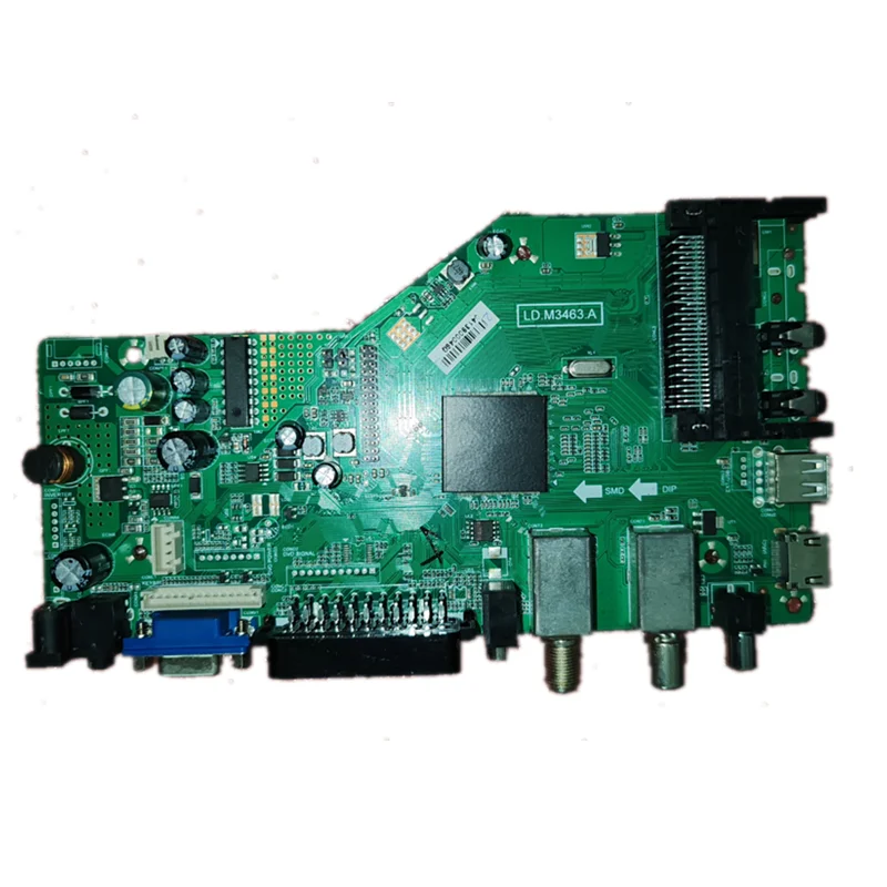 

LD.M3463.A LED three in one TV motherboard, physical photo, tested well