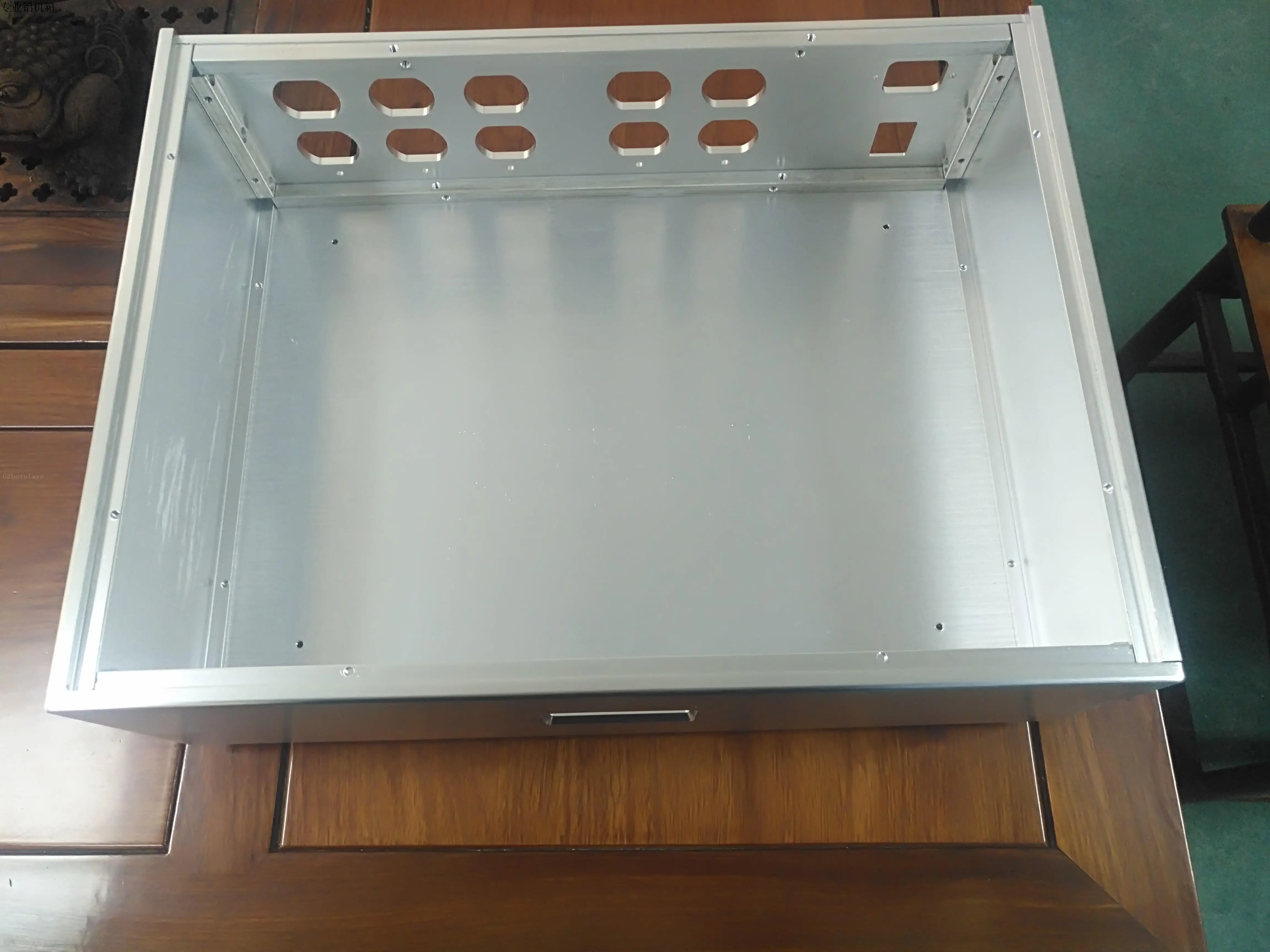 

aluminum alloy American standard power filter housing DIY fever power amplifier chassis all aluminum bladder chassis
