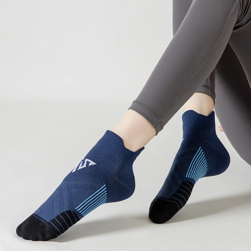 Calcetines deportivos transpirables para hombre y mujer, medias de compresión para correr, Fitness, Maratón profesional, secado rápido, calzado elástico