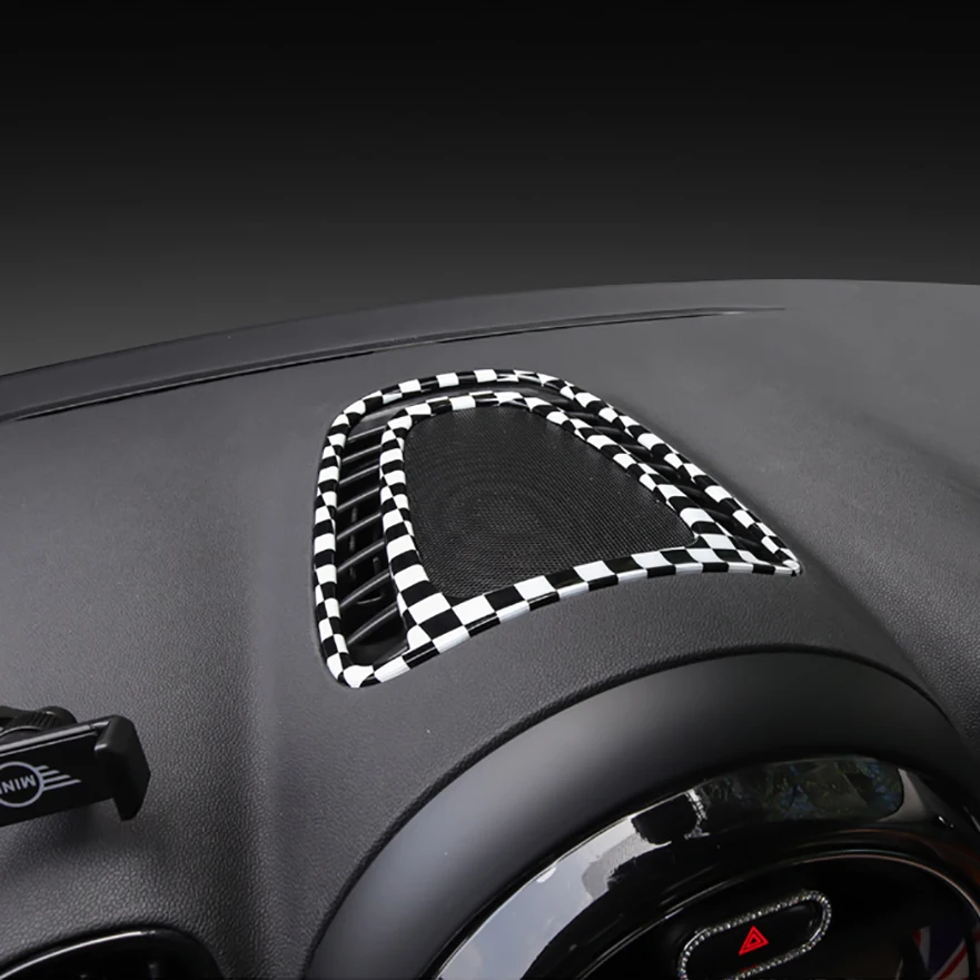 Center Decor Panel Frame Sticker for M Coope r J C W F 60 Country Car Air Conditioning Vent Outlet Cover Case Decorations