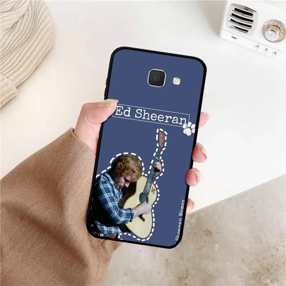 E-Ed Sheeran UK Singer Phone Case For Samsung J 7 plus 7core J7 neo J6 plus prime J6 J4 J5 Mobile Cover