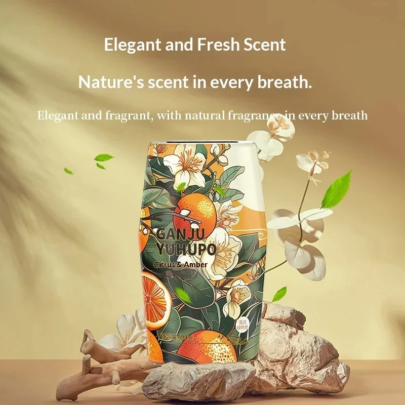 Bathroom Aromatherapy Freshener Porcelain Toilet Fragrance Deodorant Long-Lasting 60-90 Days Household Ornament