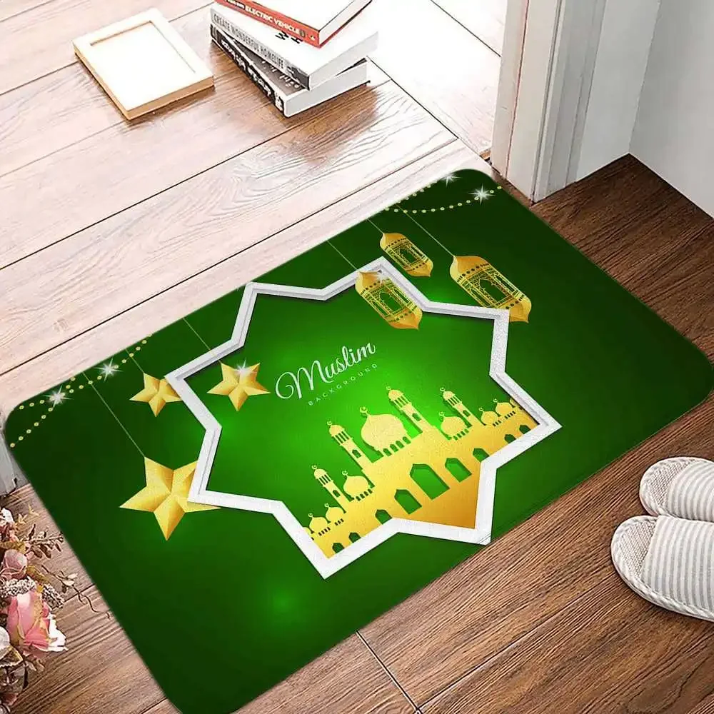 Islam Ramadan Kareem Home Entrance Doormat Bedroom Living Room Hallway Floor Mats Anti-slip Balcony Area Rug Carpet